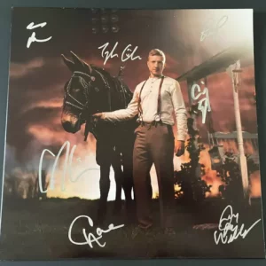 TYLER CHILDERS SIGNED AUTOGRAPH RUSTIN' IN THE RAIN VINYL ALBUM RECORD LP