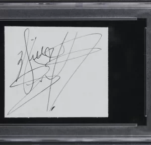 Will Smith Fresh Prince of Bel-Air Authentic Signed 2.75x3 Cut PSA/DNA Slabbed
