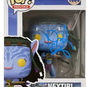 Zoe Saldana Signed Neytiri Funko 1550 Avatar Authentic Autograph Beckett