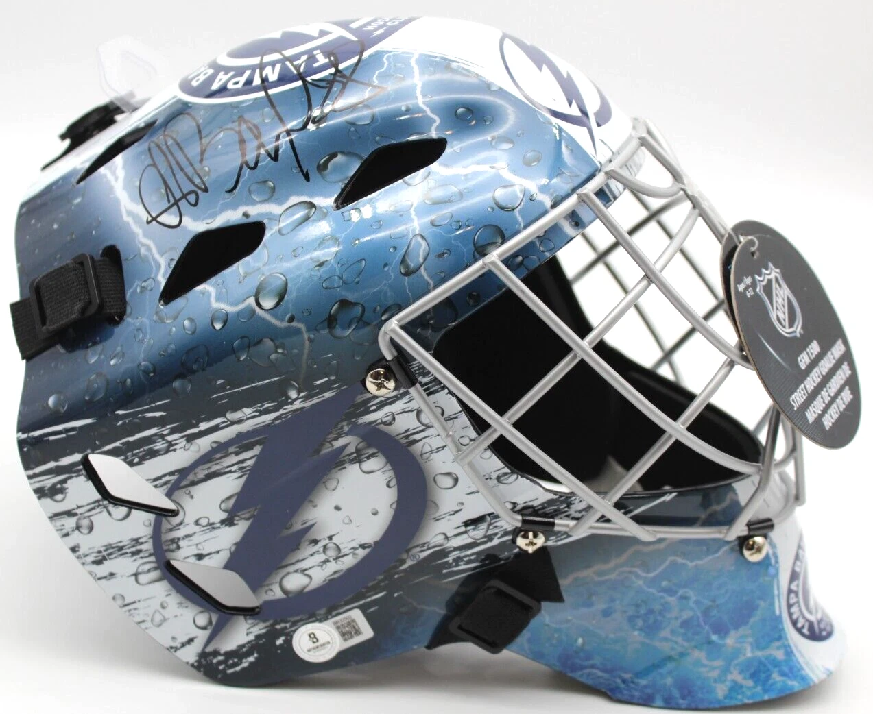 Andrei Vasilevskiy Signed Tampa Bay Lightning Goalie Mask w/Beckett COA BR32502