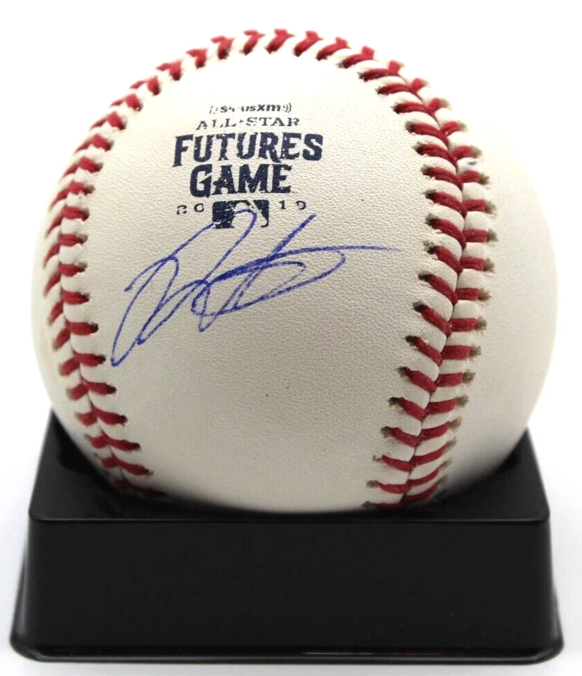 Nate Pearson Signed 2019 Futures Game Baseball Chicago Cubs w/Beckett BR93205