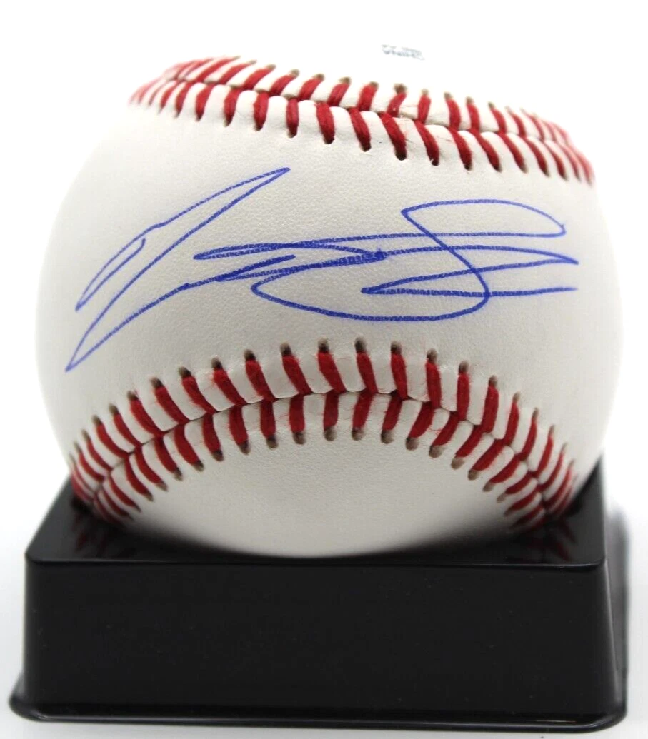 Matt Shaw Signed Official Minor League Baseball Chicago Cubs w/Beckett BR93206