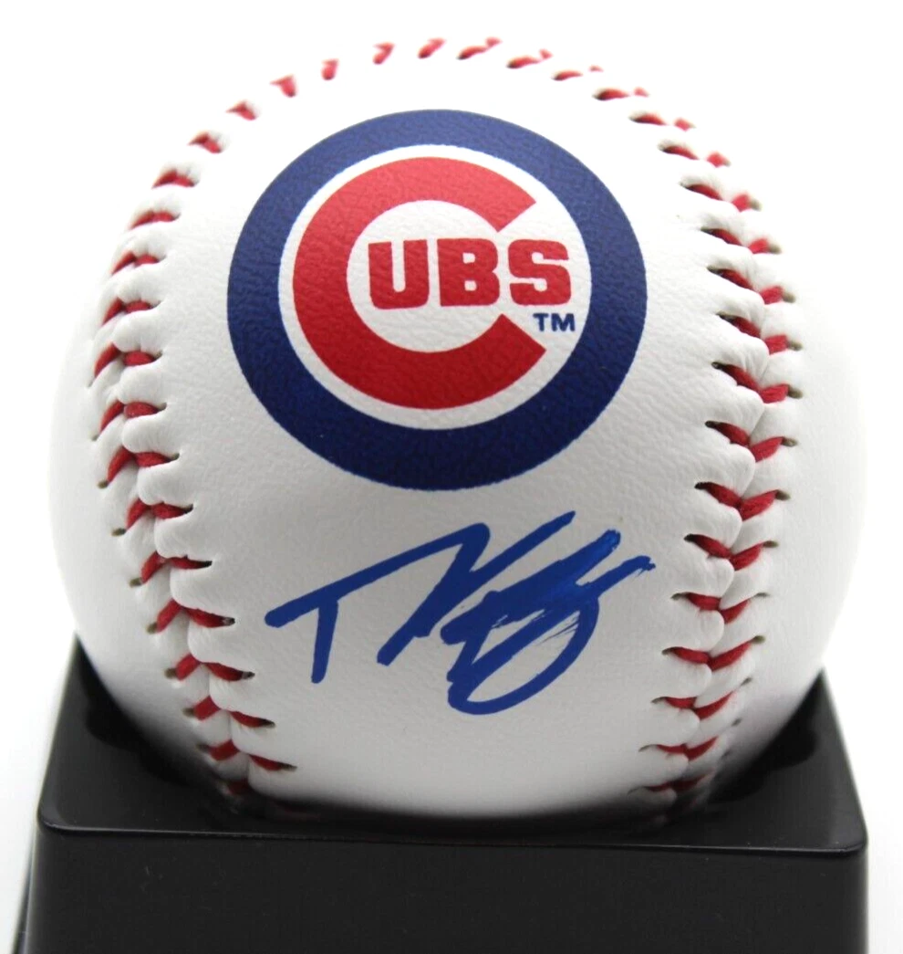 Ryan Flaherty Signed Cubs Official Major League Baseball w/Beckett BR93177