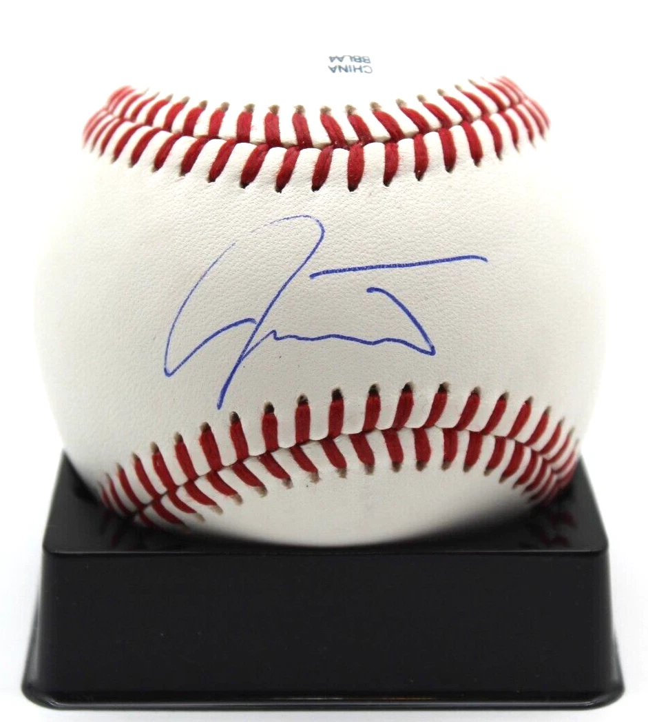 James Triantos Signed Minor League Chicago Cubs Baseball w/Beckett BAS BR93217