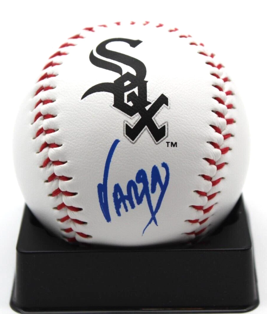 Miguel Vargas Signed White Sox Major League Logo Ball w/Beckett BAS BR93260