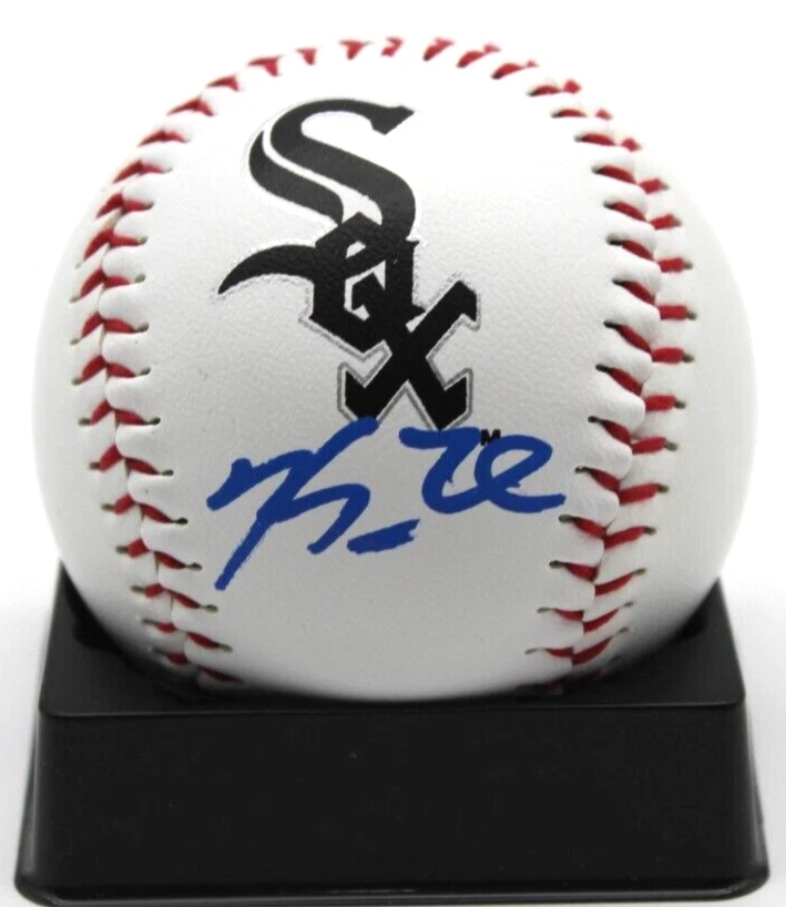 Kyle Teel Signed Chicago White Sox Major League Logo Ball w/Beckett BAS BR93247