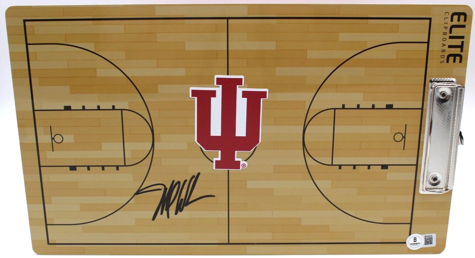 Mike Woodson Indiana Hoosiers Signed Clipboard w/Beckett COA BR32979