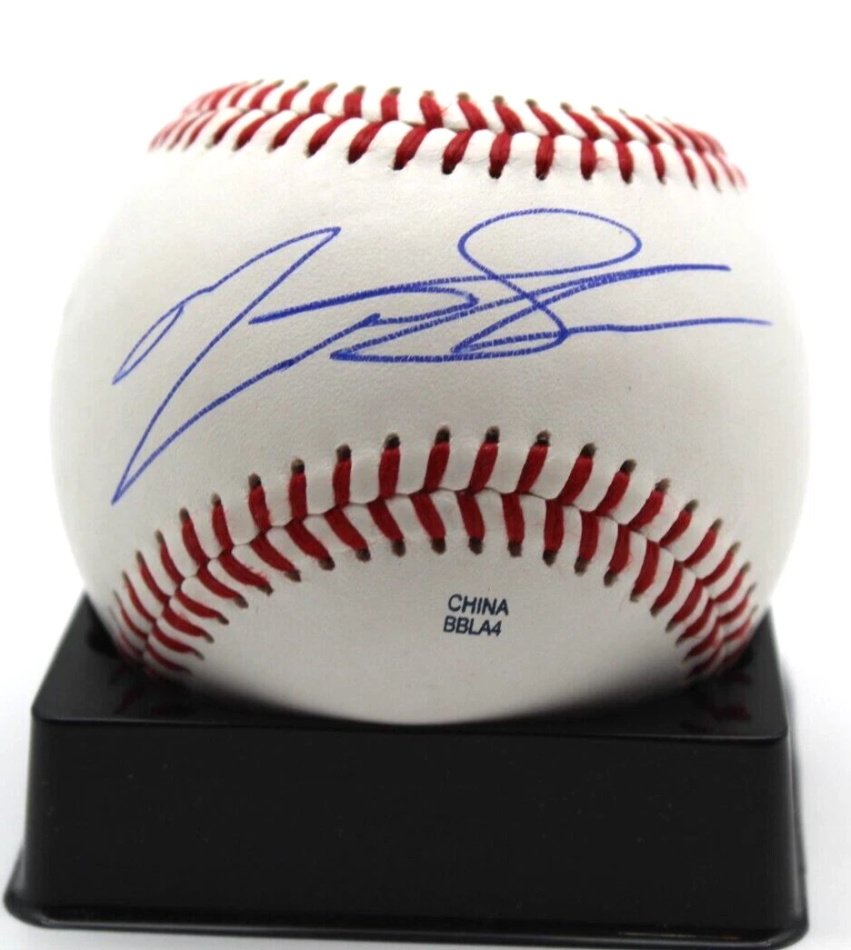 Matt Shaw Signed Official Minor League Baseball Chicago Cubs w/Beckett BR93209