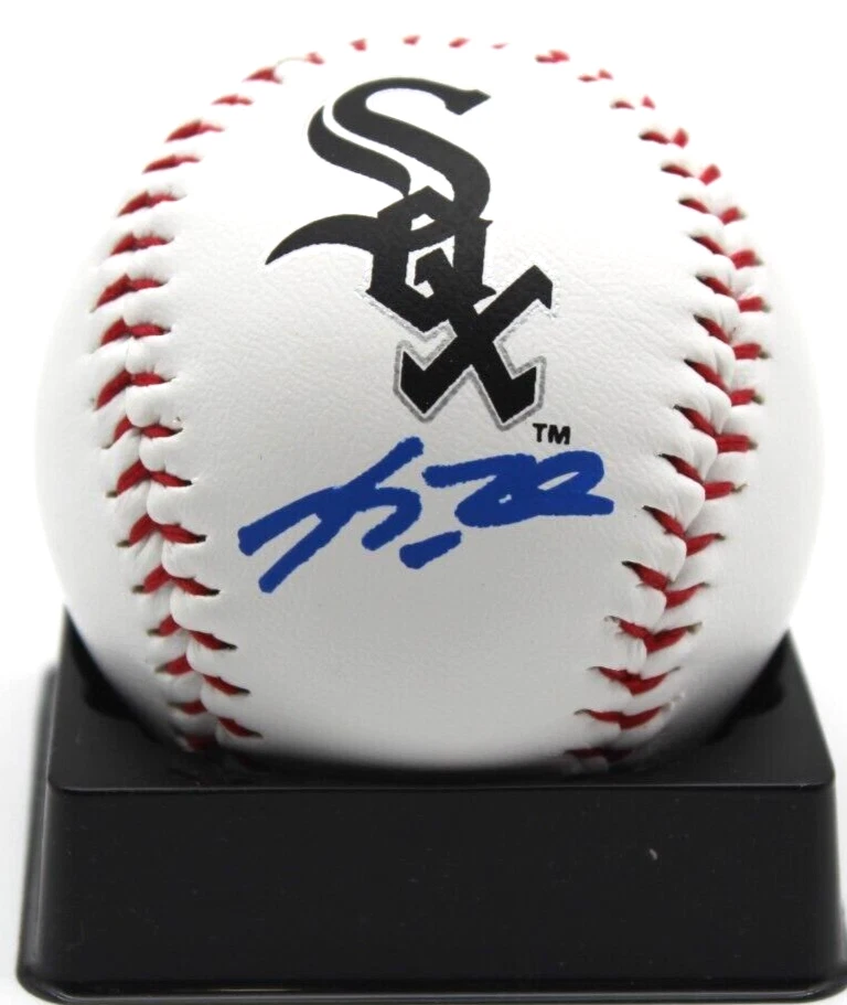 Kyle Teel Signed Chicago White Sox Major League Logo Ball w/Beckett BAS BR93250