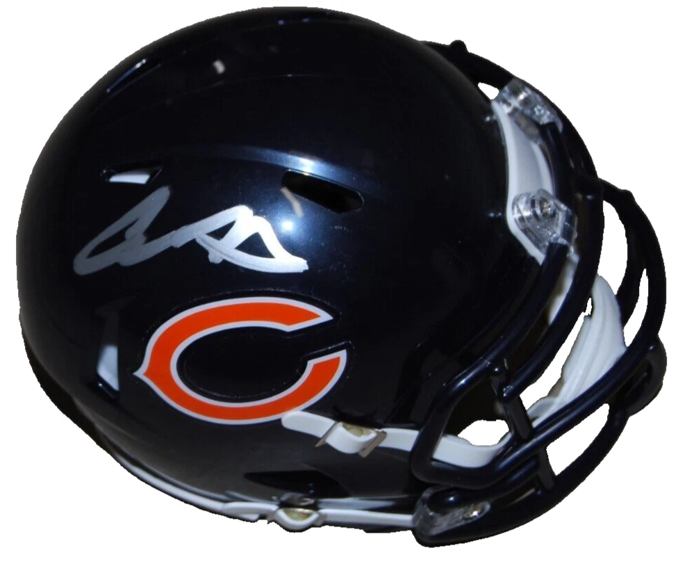 COLE KMET signed (CHICAGO BEARS) mini football helmet BECKETT BAS BR25907