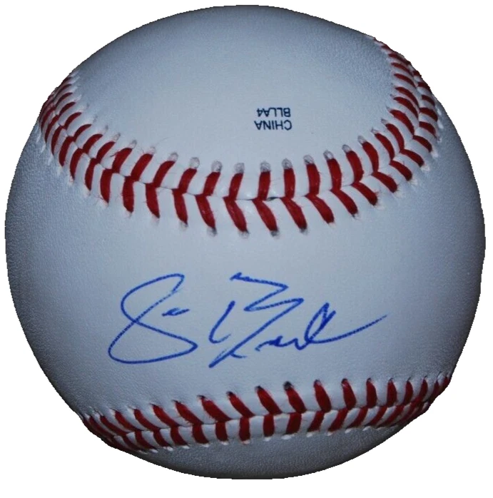 SEAN BURKE signed (CHICAGO WHITE SOX) Minor League baseball BECKETT BR67641