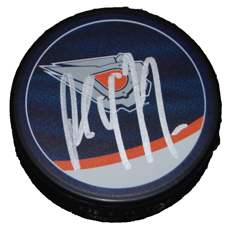 PAUL COFFEY signed (EDMONTON OILERS) hockey puck BECKETT BAS BR67706