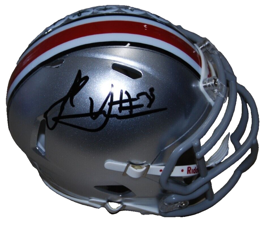 JACK SAWYER signed (OHIO STATE BUCKEYES) mini football helmet BECKETT BR32571