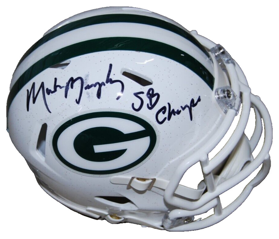 MARK MURPHY signed (GREEN BAY PACKERS) mini football helmet BECKETT BR32520