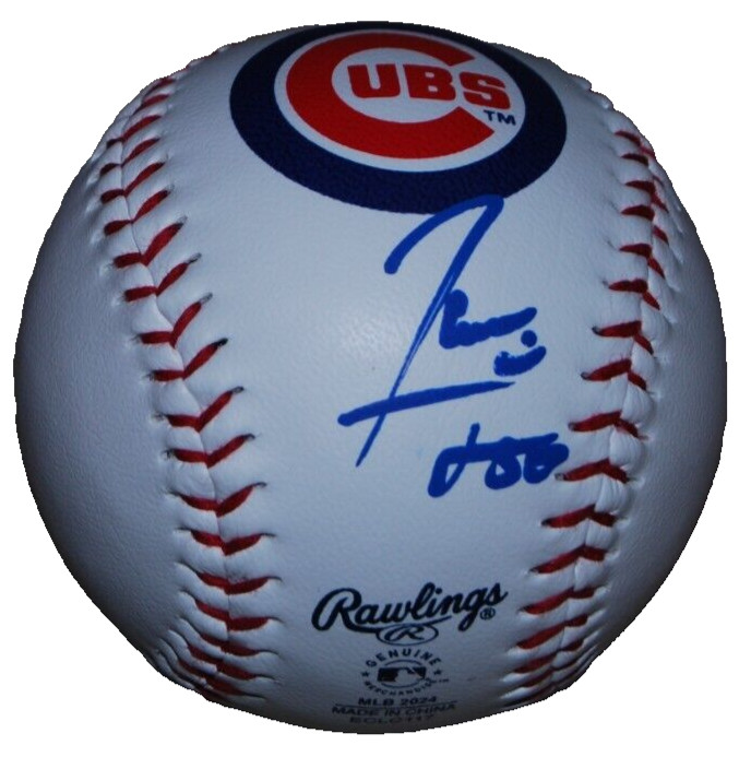 JAMESON TAILLON signed (CHICAGO CUBS) MLB logo baseball BECKETT BAS BR63157