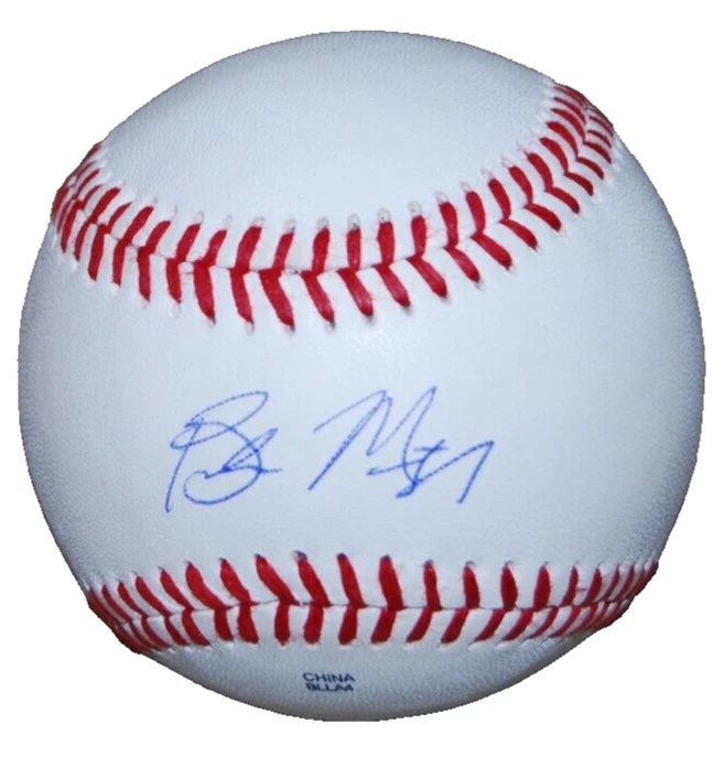 BRADEN MONTGOMERY signed CHICAGO WHITE SOX Minor League baseball BECKETT BR67682