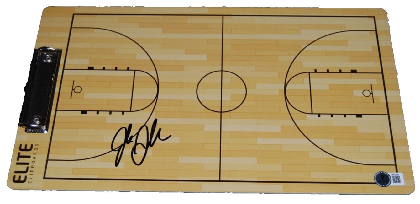 JAKE DIEBLER signed (OHIO STATE BUCKEYES) Coaches clipboard BECKETT BAS BR32981