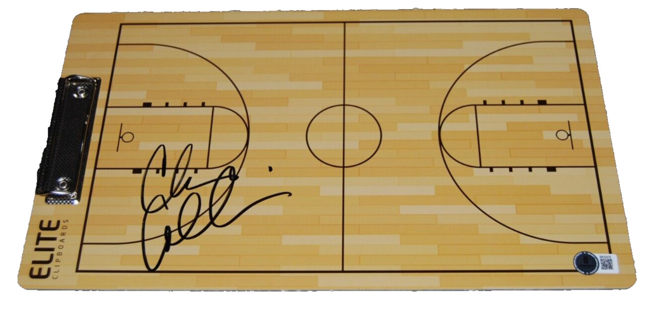 CHRIS COLLINS signed NORTHWESTERN WILDCATS Coaches clipboard BECKETT BAS BR32976