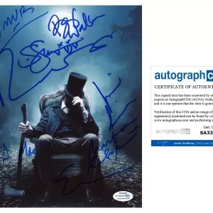 "Abraham Lincoln: Vampire Hunter" Cast AUTOGRAPHS Signed 8x10 Photo X8 ACOA Collectible Memorabilia