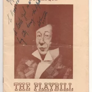 "BURLESQUE"THE PLAYBILL SIGNED BY ANN THOMAS 7/5/47 RARE