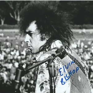 **GFA American Blues Guitarist *ELVIN BISHOP* Signed 8x10 Photo AD6 COA**