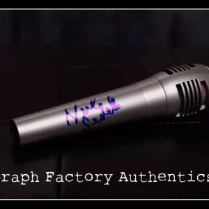 **GFA American Pop Singer *NEIL SEDAKA* Signed Microphone N2 COA**