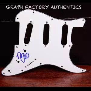 **GFA American Rapper *FLYING LOTUS* Signed Electric Pickguard MH1 COA**