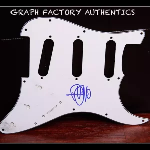 **GFA American Rapper *FLYING LOTUS* Signed Electric Pickguard MH2 COA**