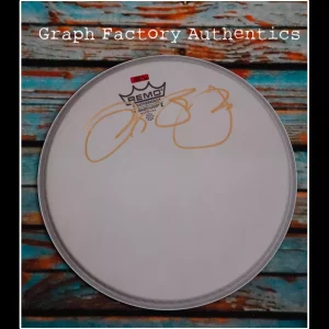 **GFA American Rock Star *JON BON JOVI* Signed 10" Drumhead AD1 COA**