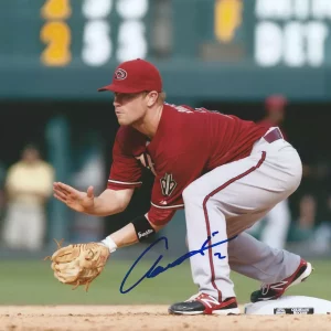 **GFA Arizona Diamondbacks *AARON HILL* Signed 8x10 Photo A2 COA**
