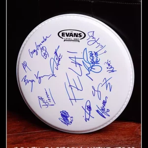 **GFA Broadway Production *FELA! BAND* Signed Drumhead MH1 COA**