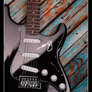 **GFA Herman's Hermits *PETER NOONE* Signed Electric Guitar COA**