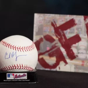 **GFA Los Angeles Dodgers *CARL CRAWFORD* Signed MLB Baseball C1 COA