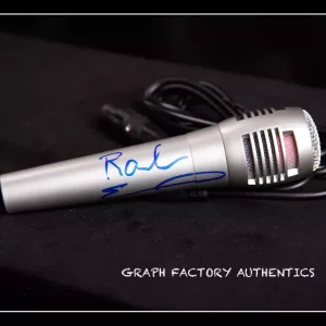 **GFA Mayor of Chicago *RAHM EMANUEL* Signed Pyle Pro Microphone COA**