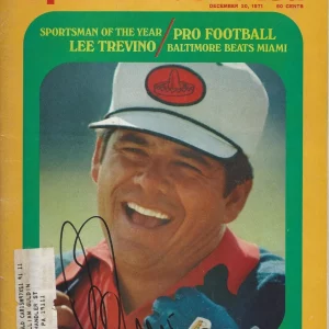 **GFA Sports Illustrated * LEE TREVINO* Signed SI Magazine AD4 COA**
Opens in a new window or tab