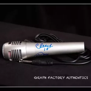 **GFA Up in Smoke Movie *CHEECH AND CHONG* Signed NEW Microphone C3 PROOF COA**