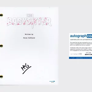 ‘McG’ Signed ‘The Babysitter’ Director Full Movie Script Joseph Nichol ACOA