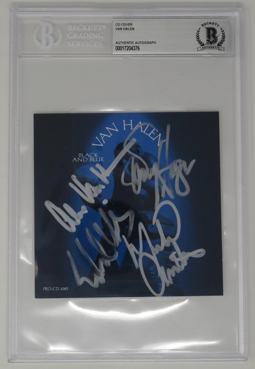 Eddie Van Halen VAN HALEN Signed Autograph 