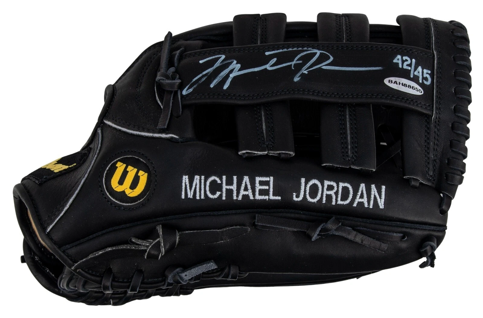 Michael Jordan Signed 1994 Wilson Game Model Baseball Glove UDA Upper Deck COA
