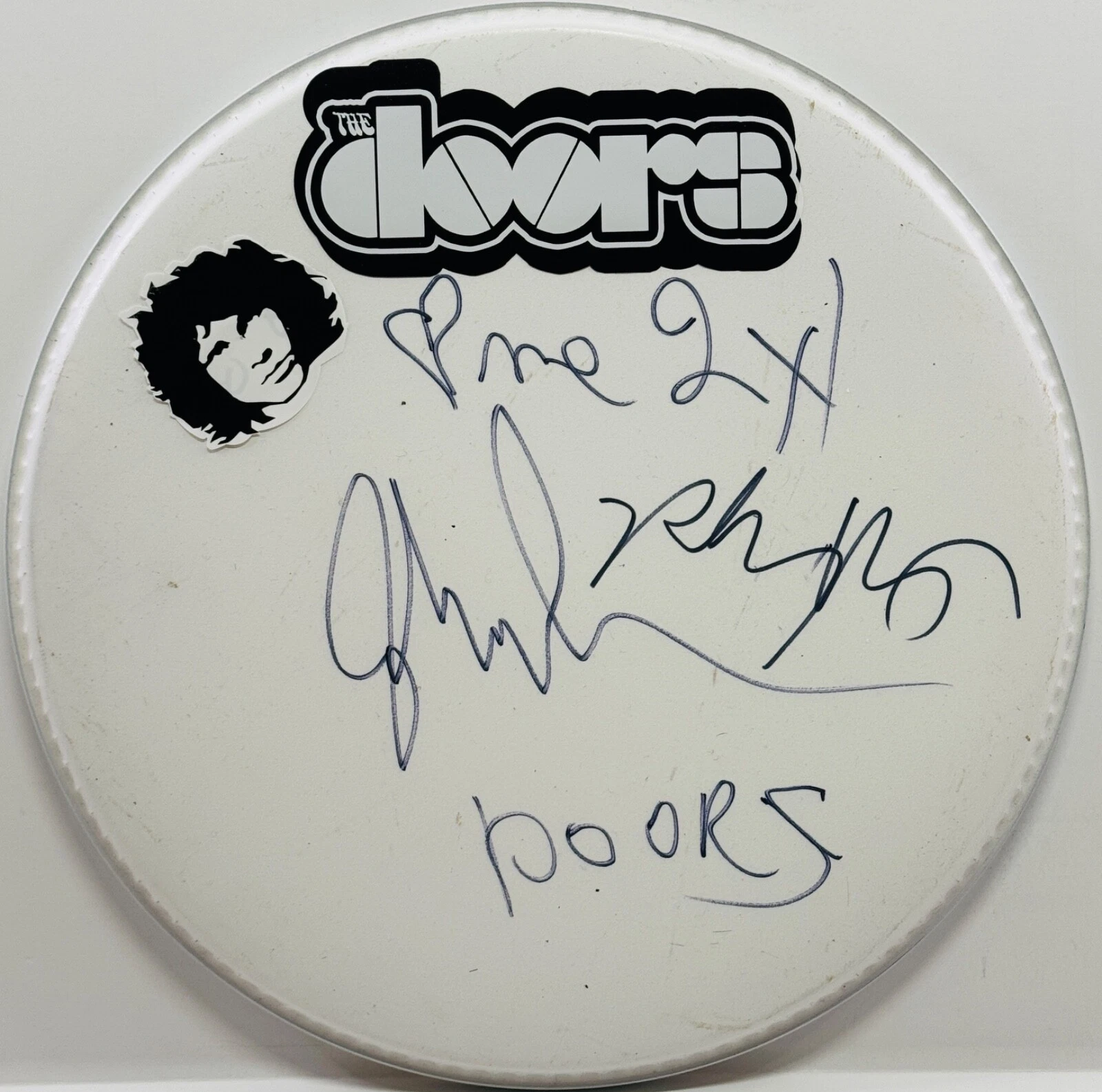 JOHN DENSMORE R. KRIEGER Signed Autograph 13