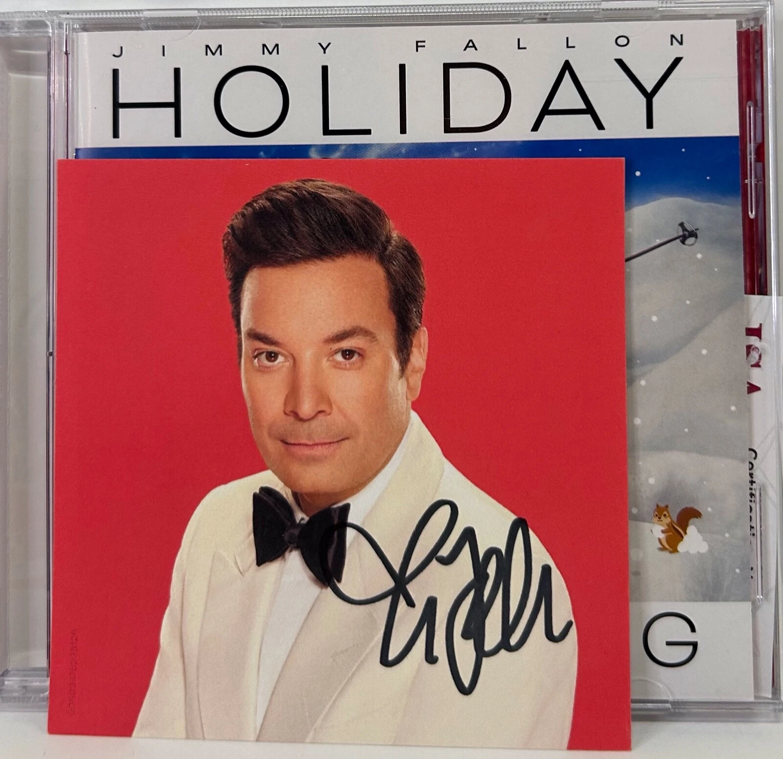JIMMY FALLON Signed Autograph CD 