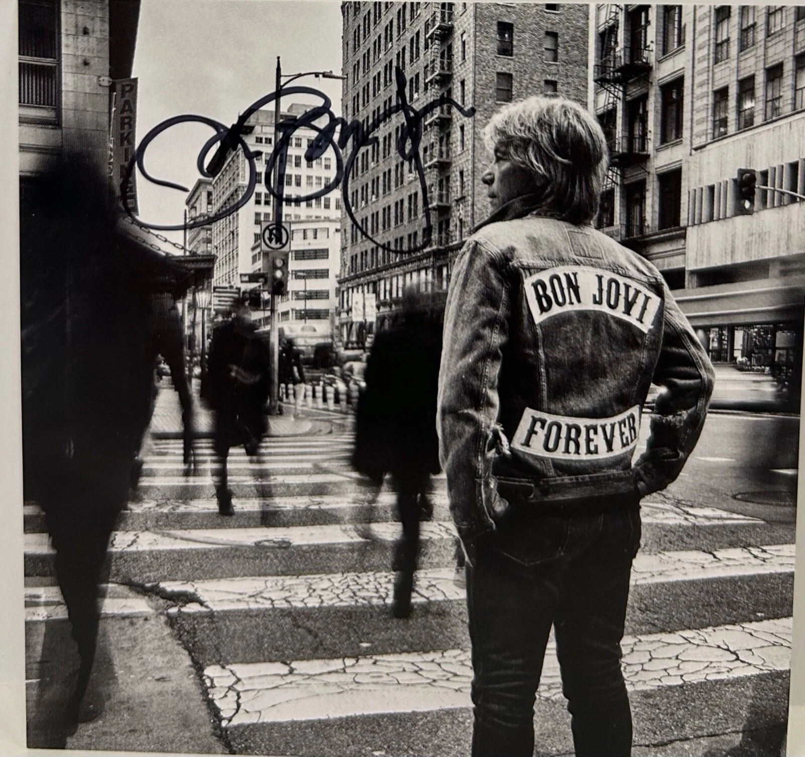 BON JOVI Signed Autograph CD Cover 