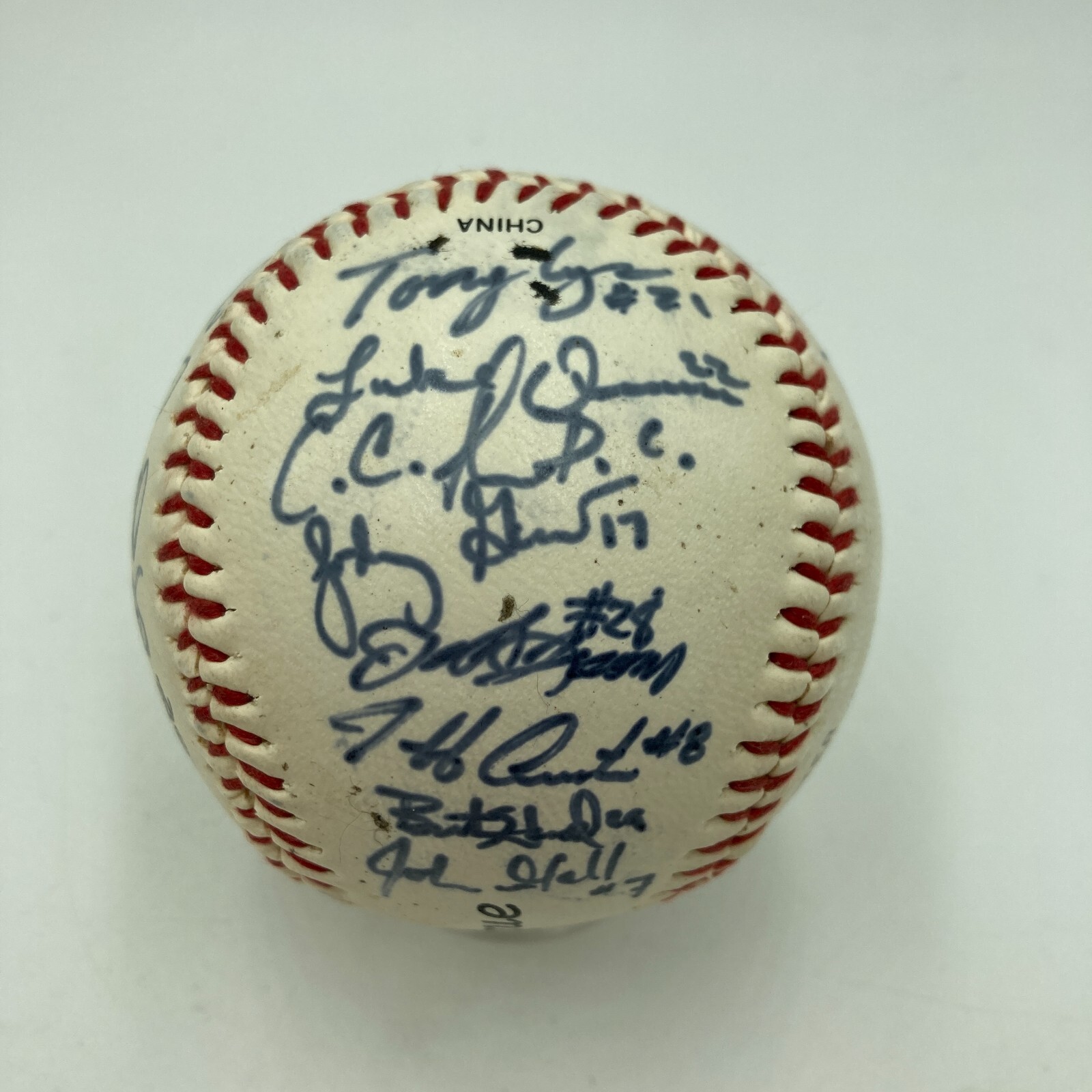 1997 Stanford Cardinal NCAA Champs Team Signed Autographed Baseball