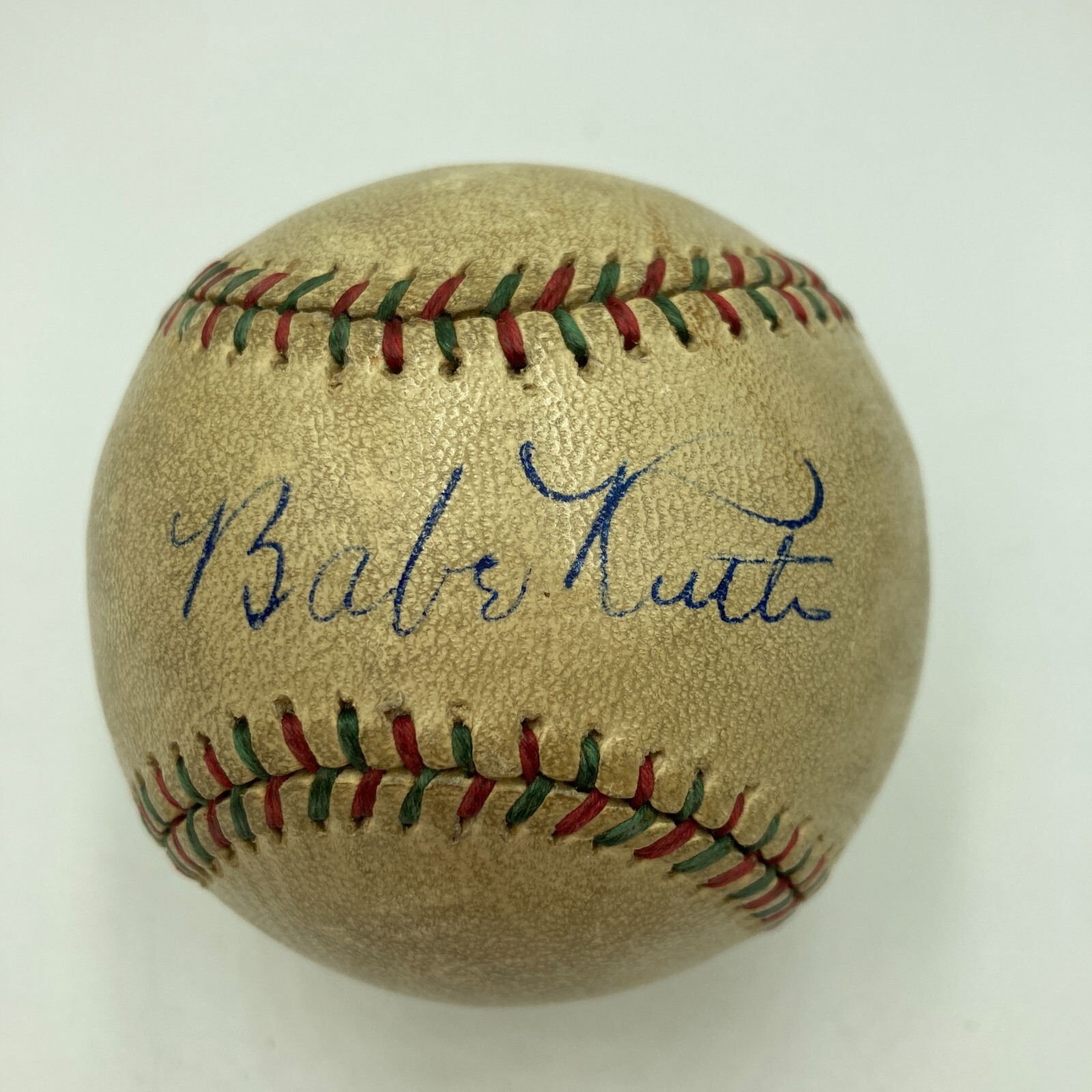 Stunning Babe Ruth Single Signed Autographed Baseball JSA COA