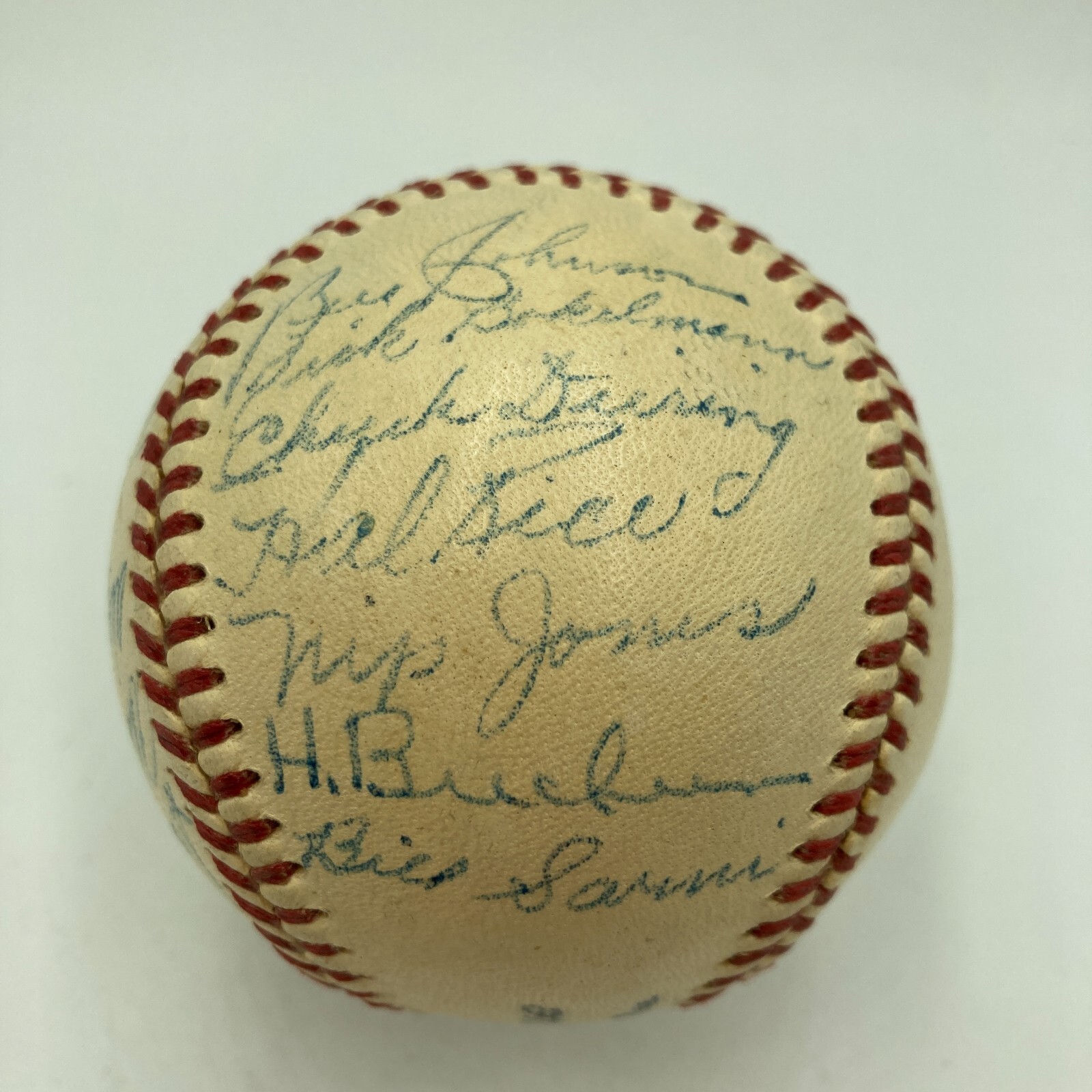 1951 ST. LOUIS CARDINALS TEAM SIGNED NATIONAL LEAGUE BASEBALL STAN MUSIAL JSA COLLECTIBLE MEMORABILIA