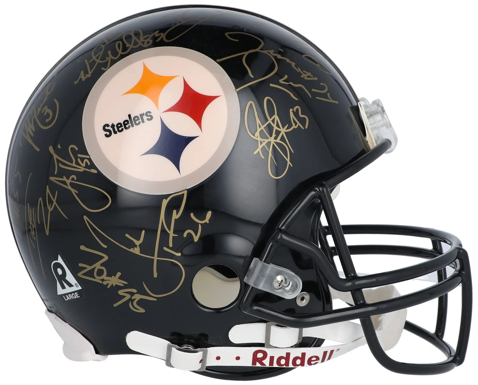2005 PITTSBURGH STEELERS SUPER BOWL CHAMPS TEAM SIGNED GAME HELMET BECKETT COA COLLECTIBLE MEMORABILIA