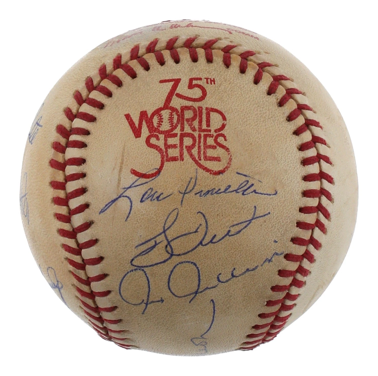 1978 NEW YORK YANKEES SIGNED WORLD SERIES GAME USED BASEBALL MEARS & BECKETT COLLECTIBLE MEMORABILIA