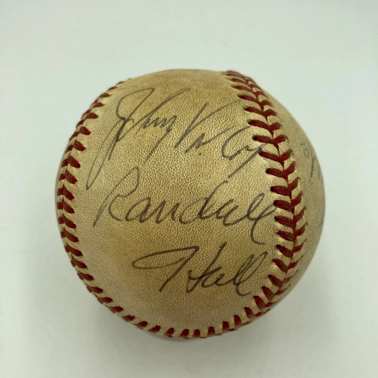 Lynyrd Skynyrd Band Signed Baseball Leon Wilkerson Van Zant Billy Powell JSA COA