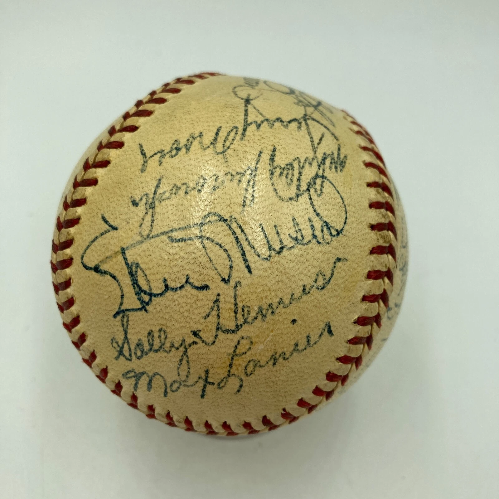 1949 ST. LOUIS CARDINALS TEAM SIGNED NATIONAL LEAGUE BASEBALL STAN MUSIAL JSA COLLECTIBLE MEMORABILIA