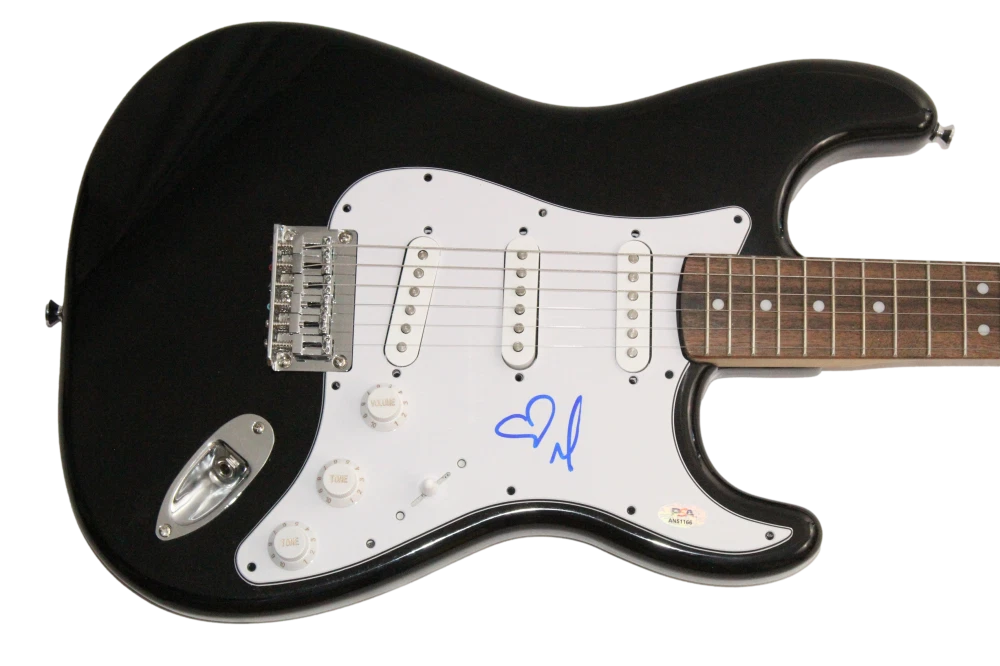 Moby Signed Autograph Fender Electric Guitar - Dance Music Icon w/ PSA COA
